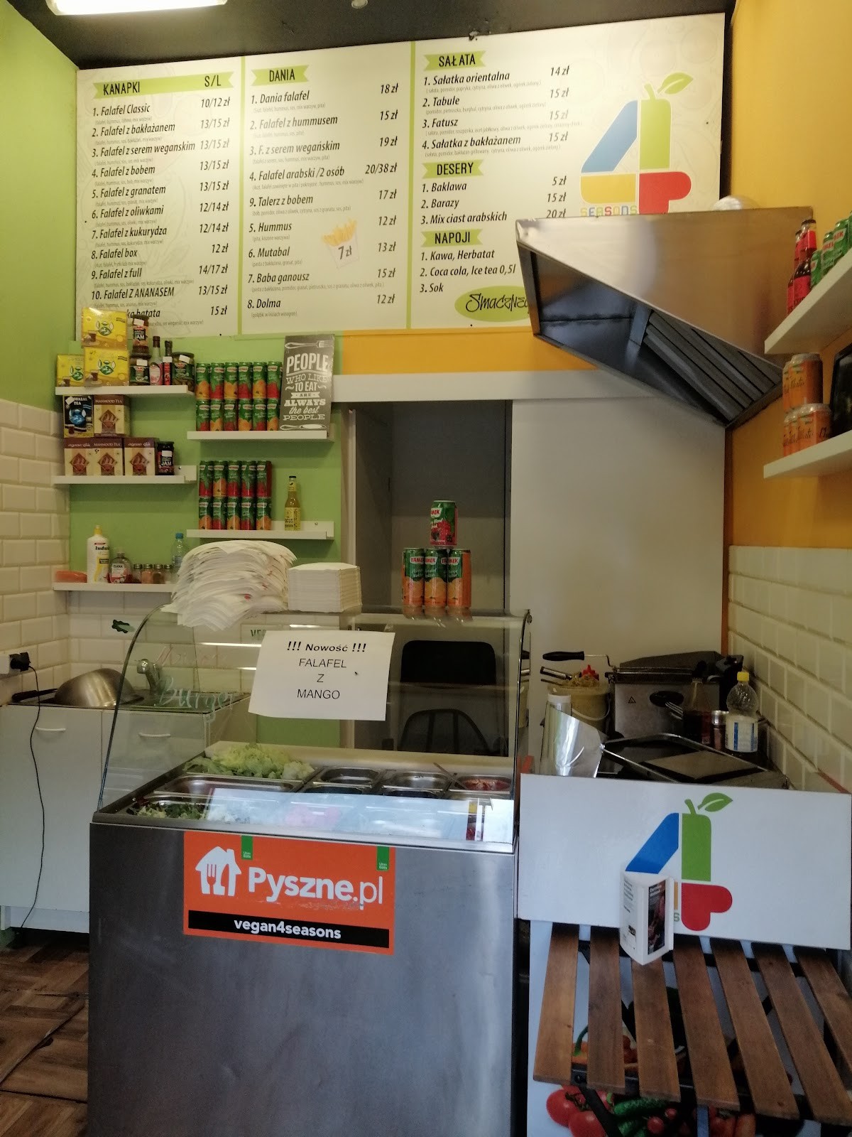 Falafel & Szarma Veg4seasons: the place