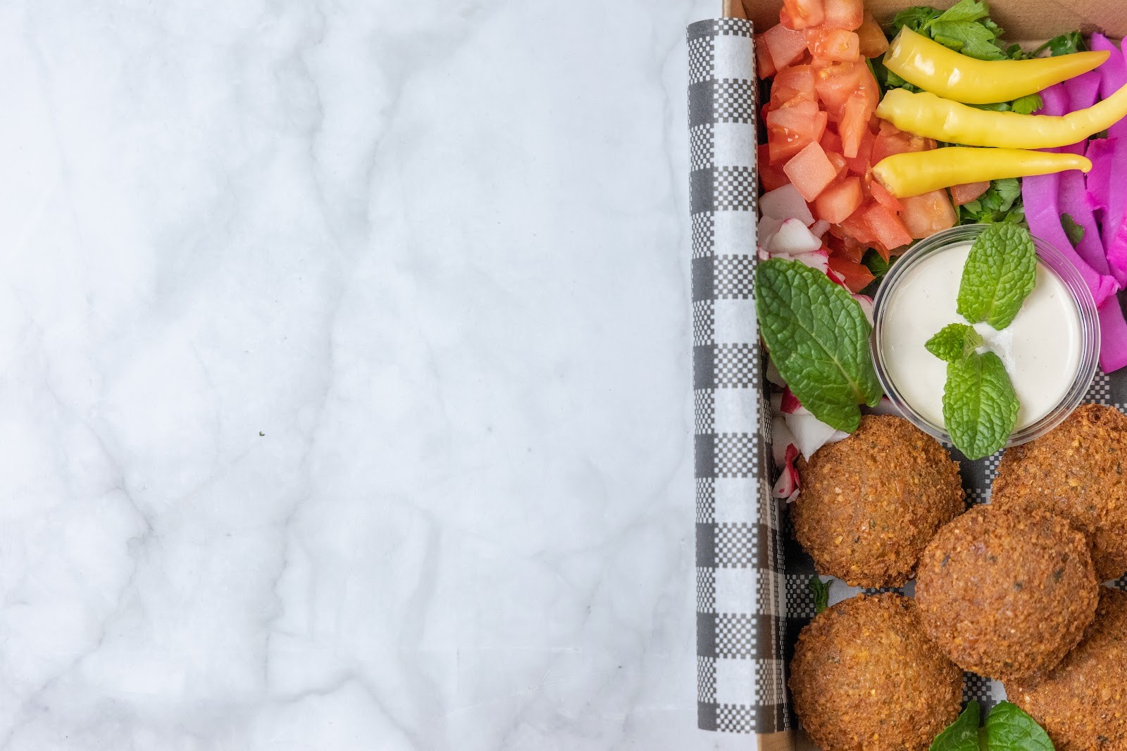 Saliba Brothers - Falafel: food & drinks