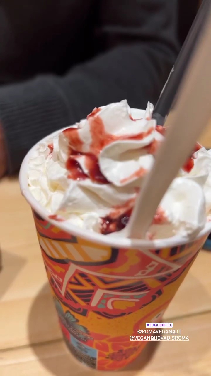 The flower burger: food & drinks