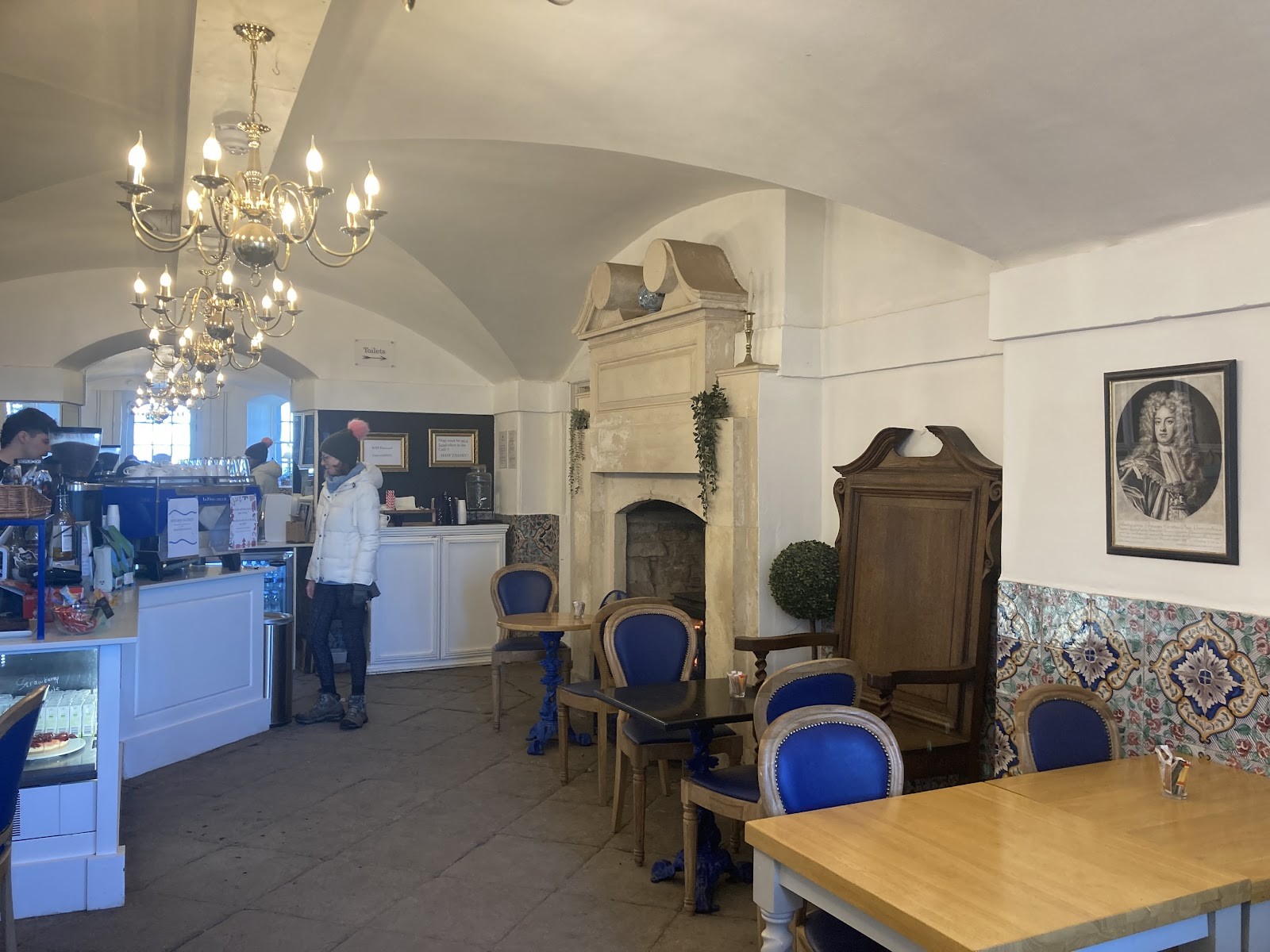 Sir John Vanbrugh Coffee House: the place