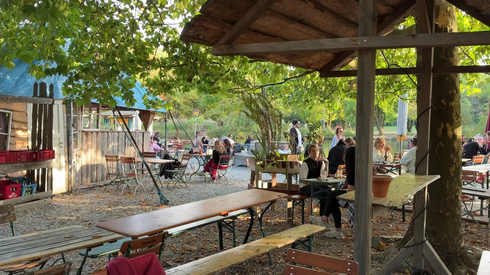 Cafe Gans am Wasser: the place