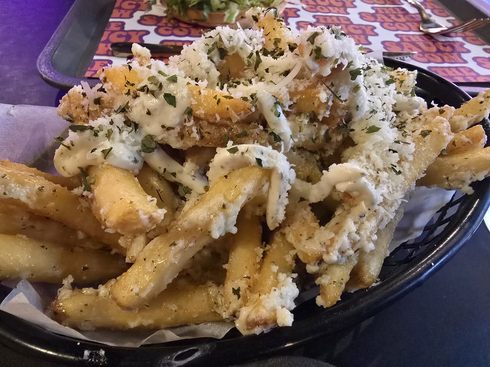 The Saucy Cow Vegan Food Temple Bar: food & drinks