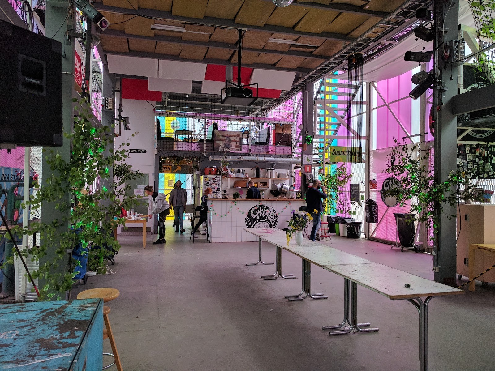 Kulturhuset Cyklopen: the place