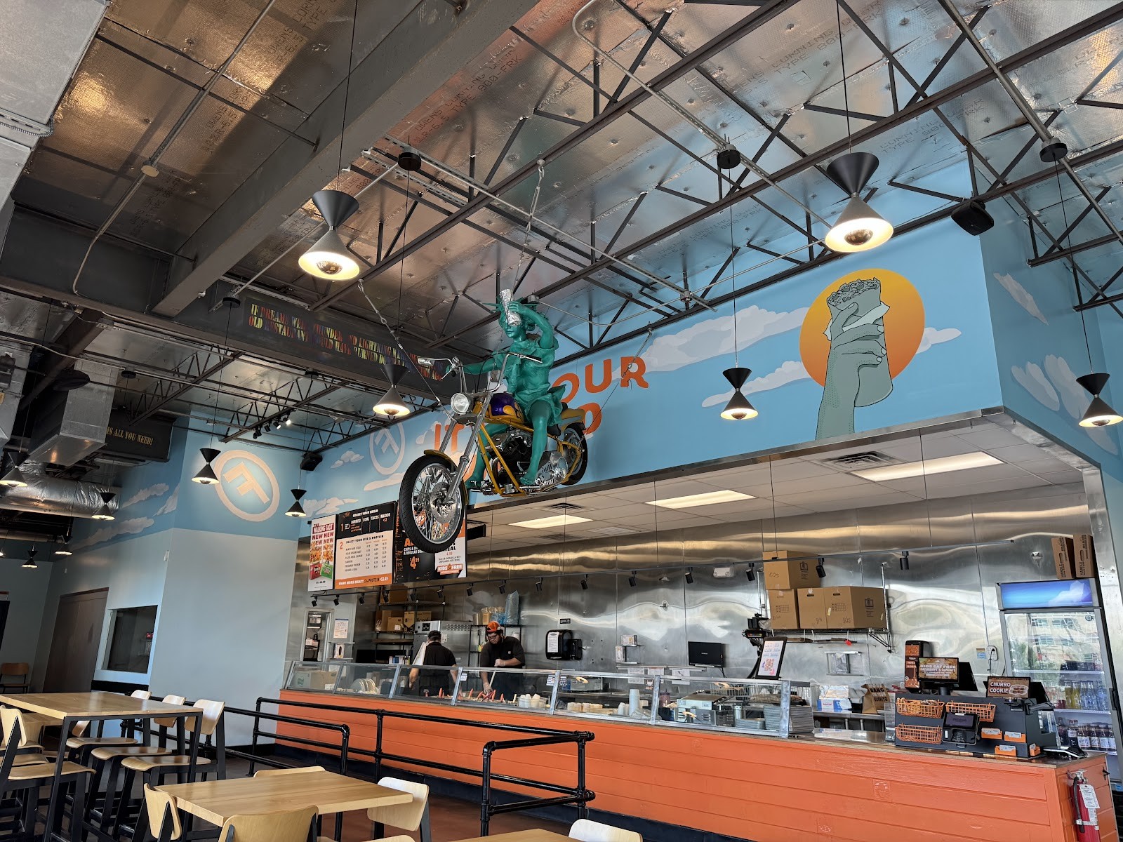 Freebirds World Burrito: the place