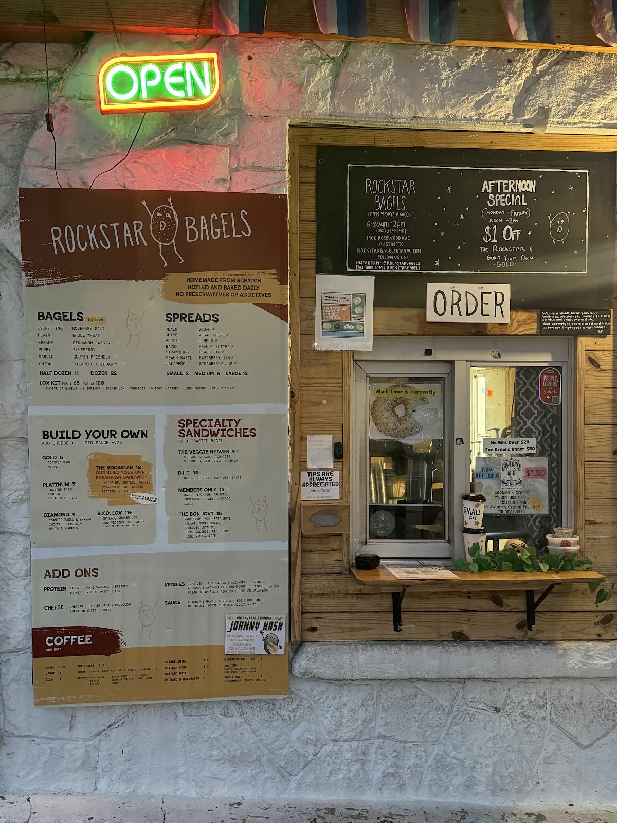 Rockstar Bagels: the place