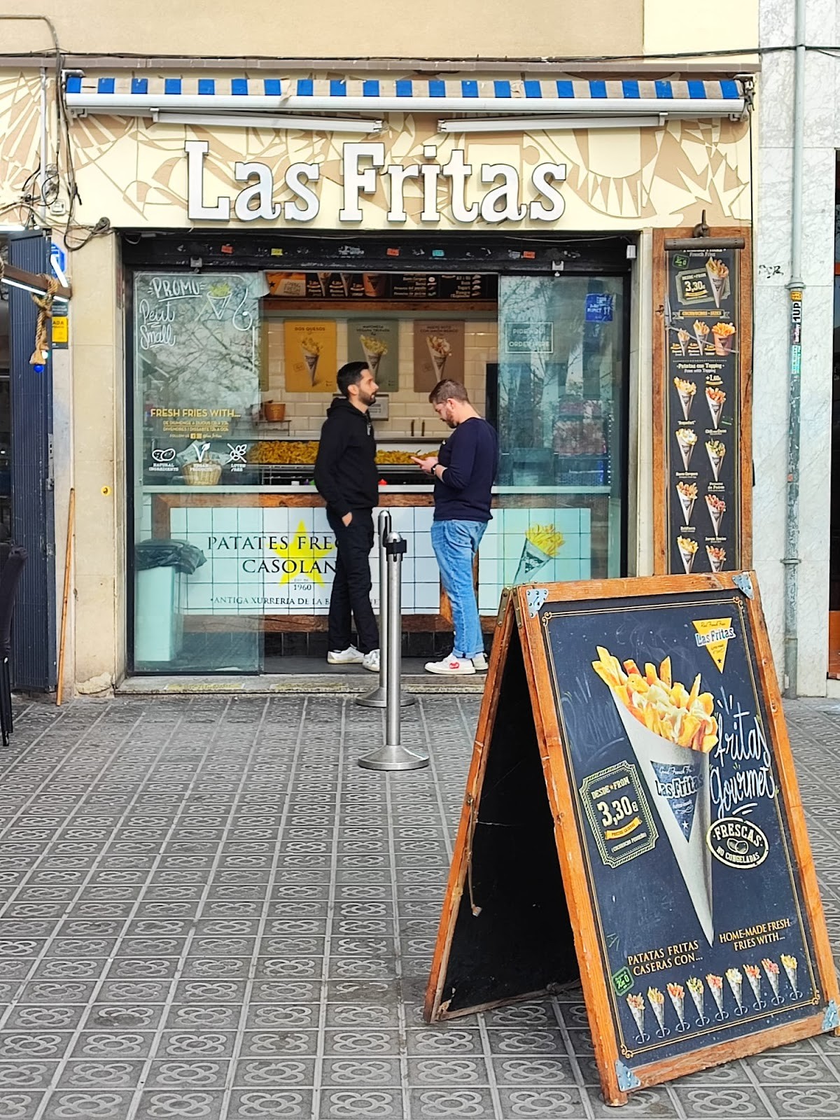 Las Fritas: the place