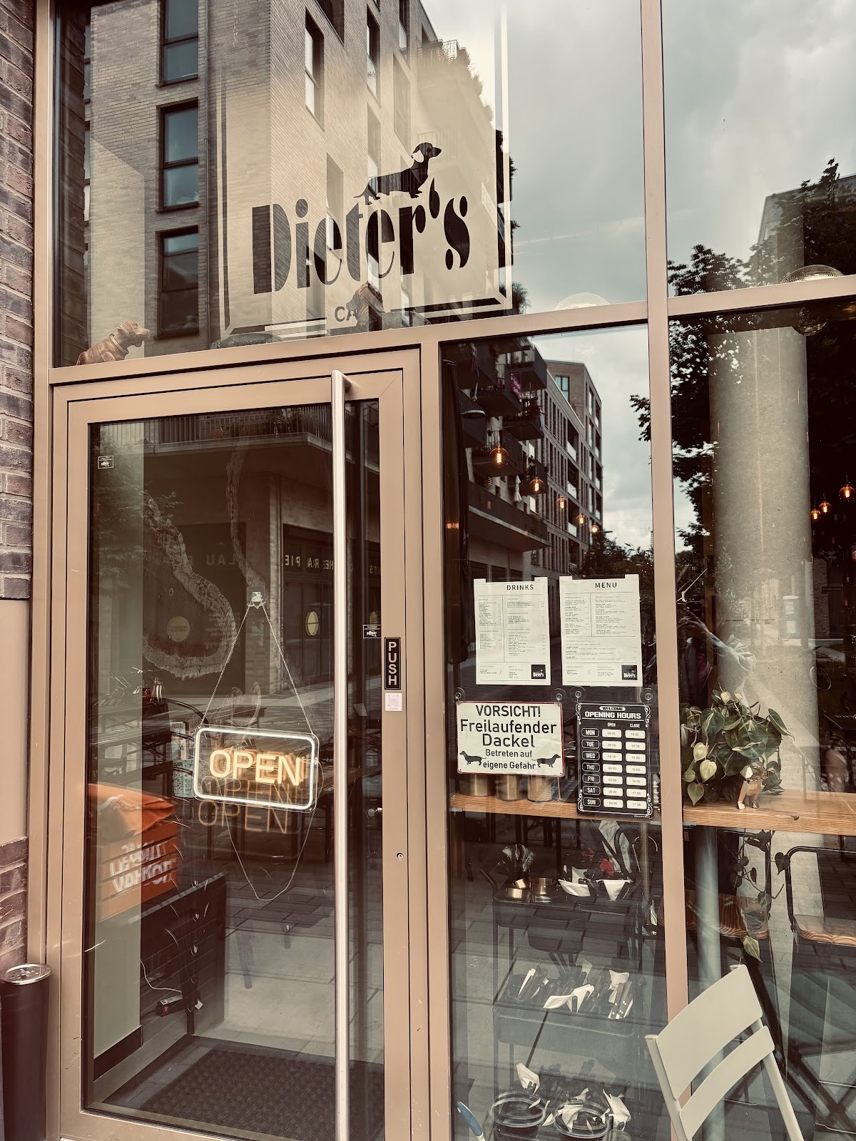 Dieter‘s Café: the place