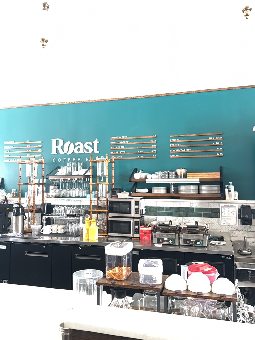 Roast Coffee Bar: the place