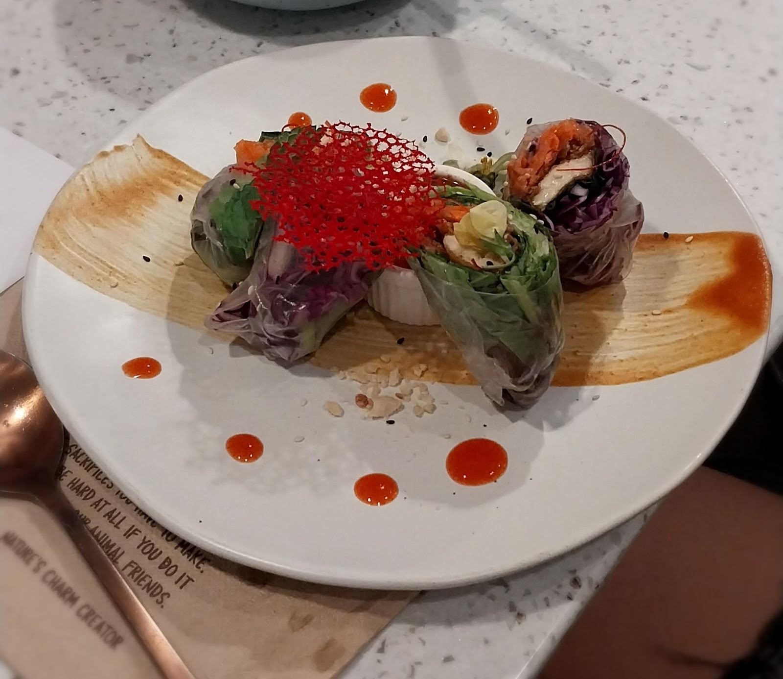 Nature’s Charm Cafe: food & drinks