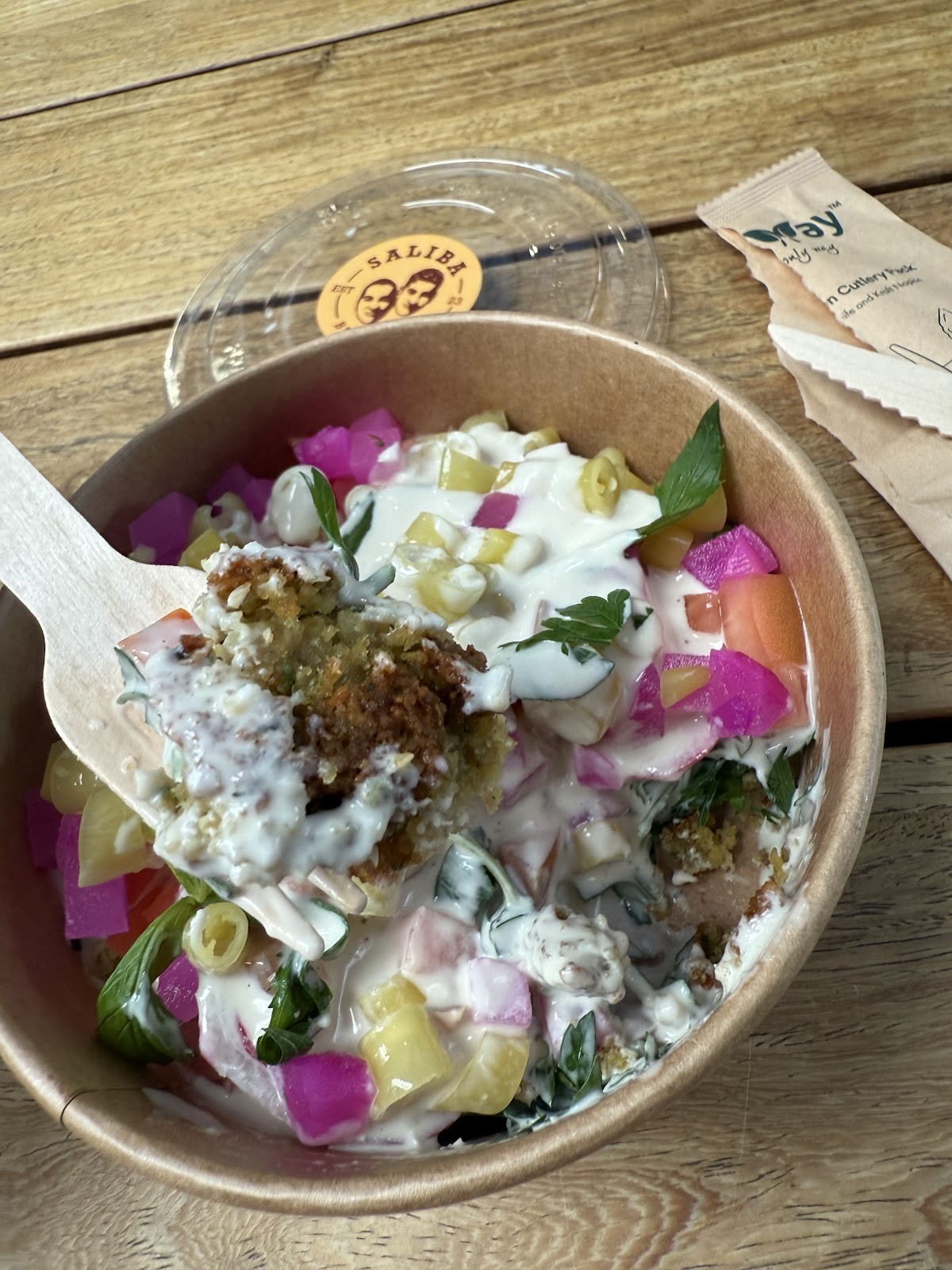 Saliba Brothers - Falafel: food & drinks