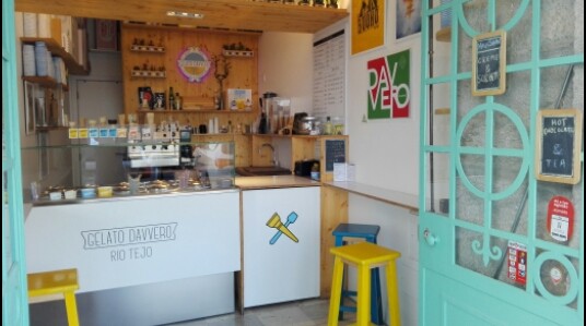 Gelato Davvero Rio Tejo: the place