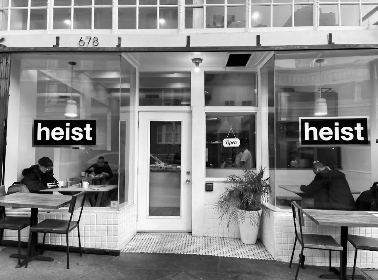 Heist Restaurant: the place