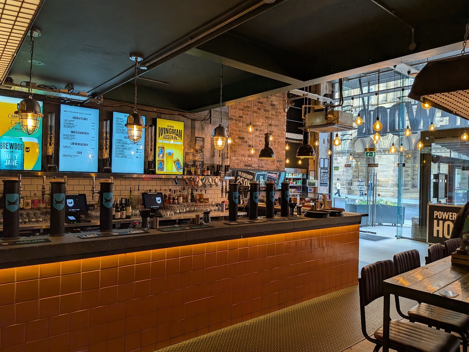 BrewDog Manchester Peter Street: the place