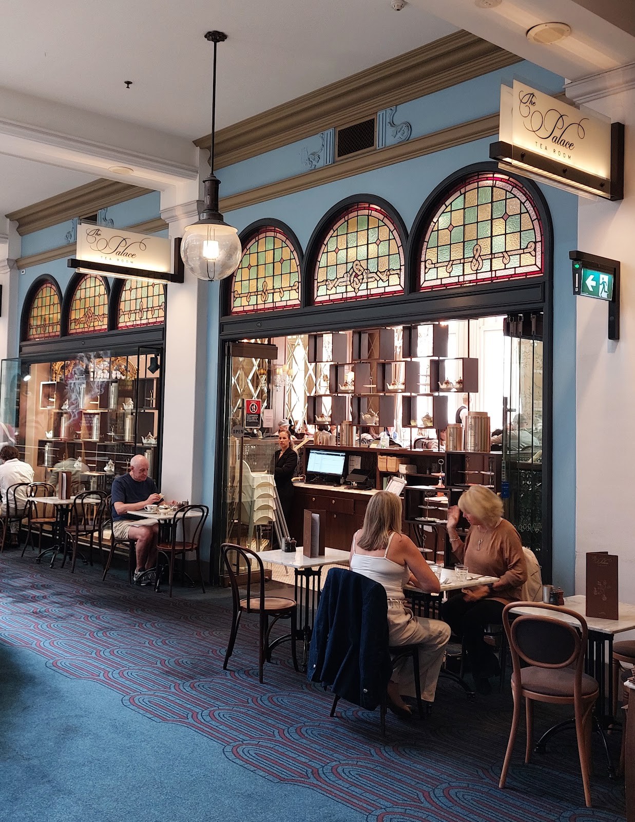 The Palace Tea Room: the place