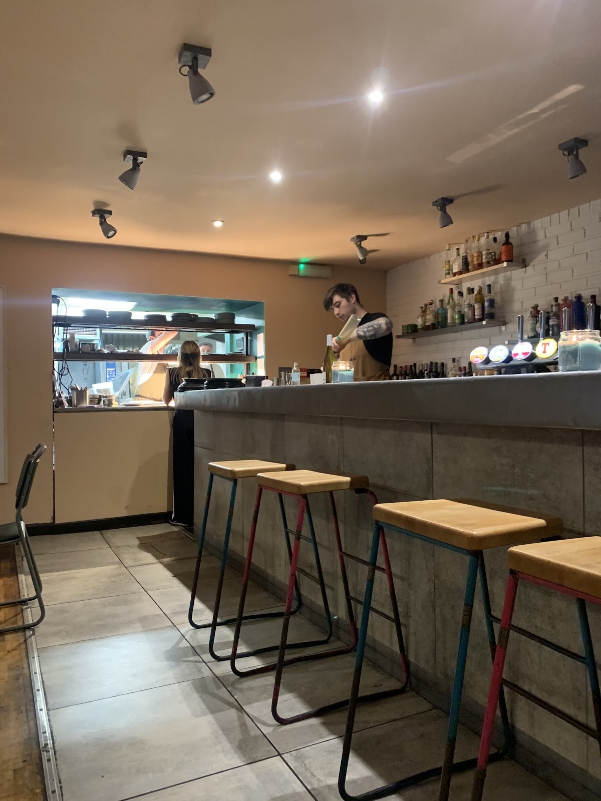 Five March: the place
