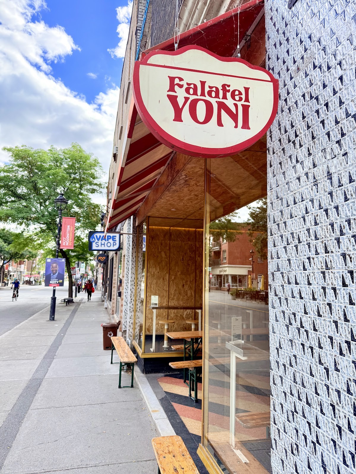 Falafel Yoni (Verdun): the place