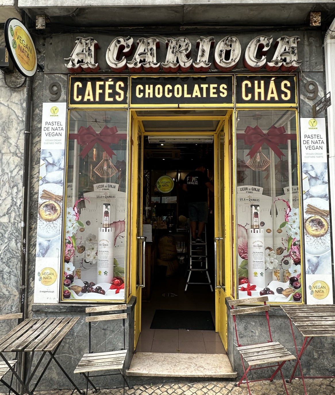 Vegan Nata Chiado: the place