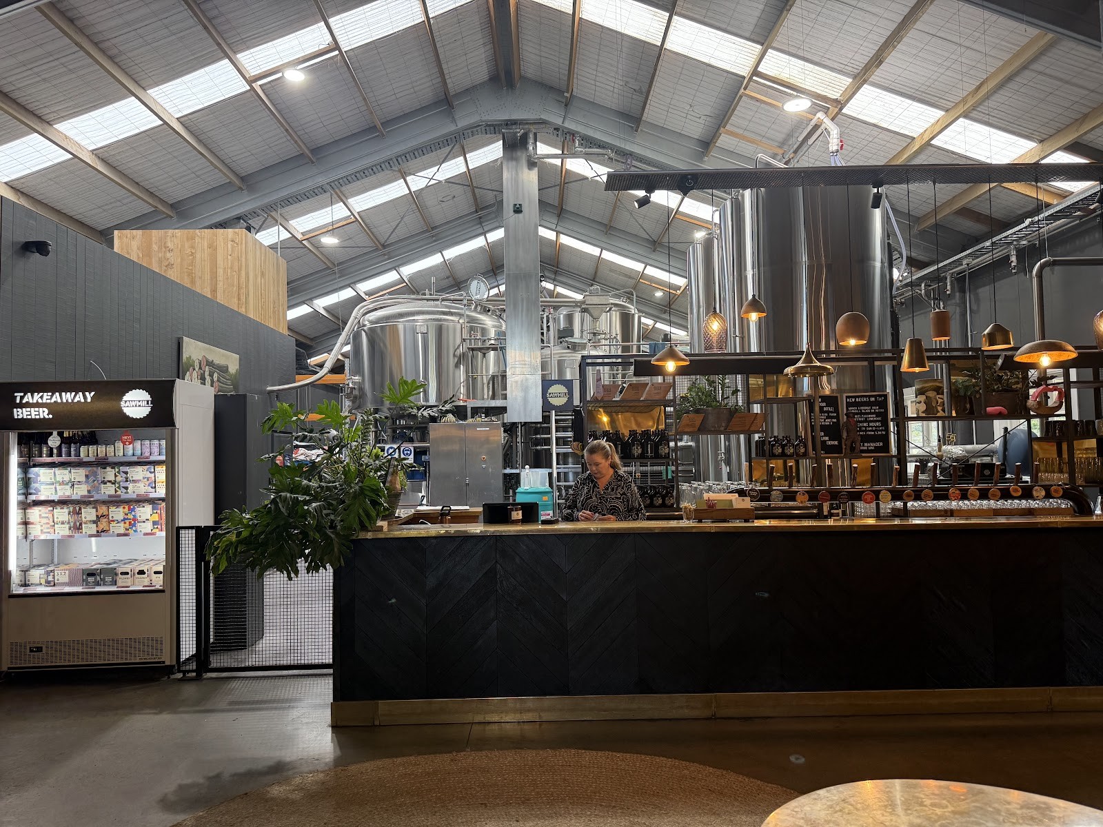 The Sawmill Brewery and Smoko Room: the place