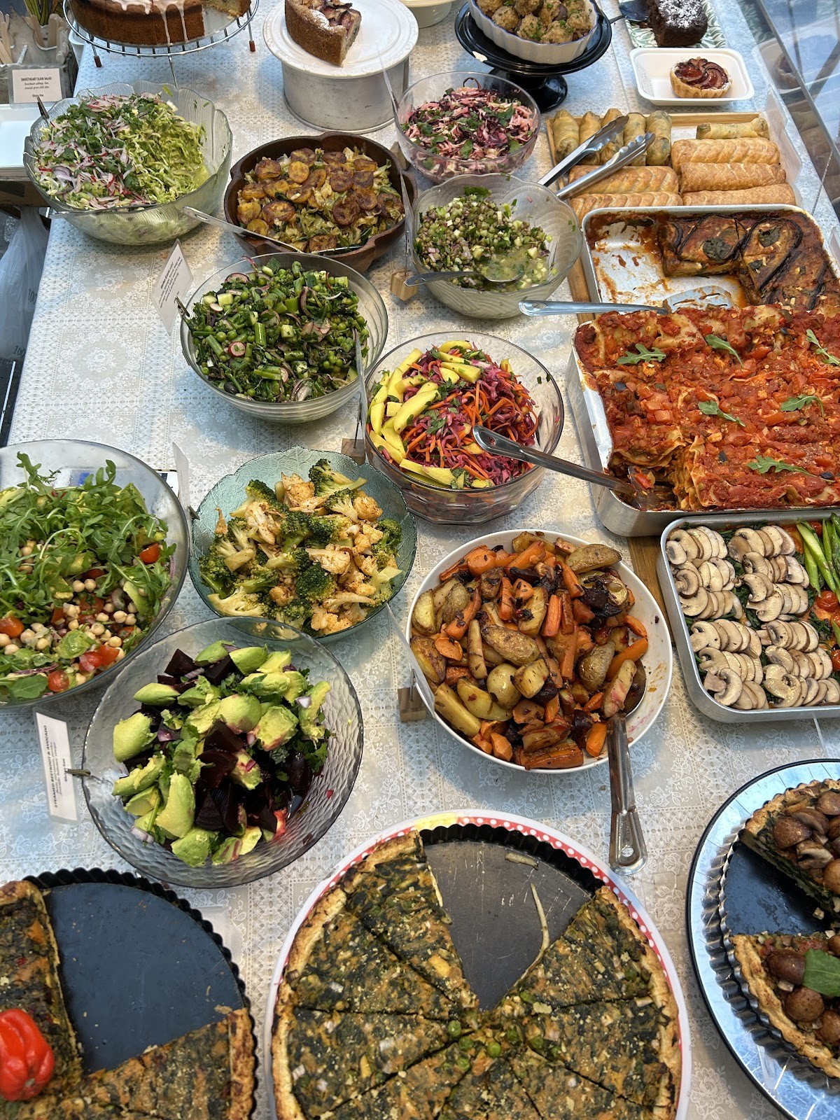 Vegan Garden London: food & drinks