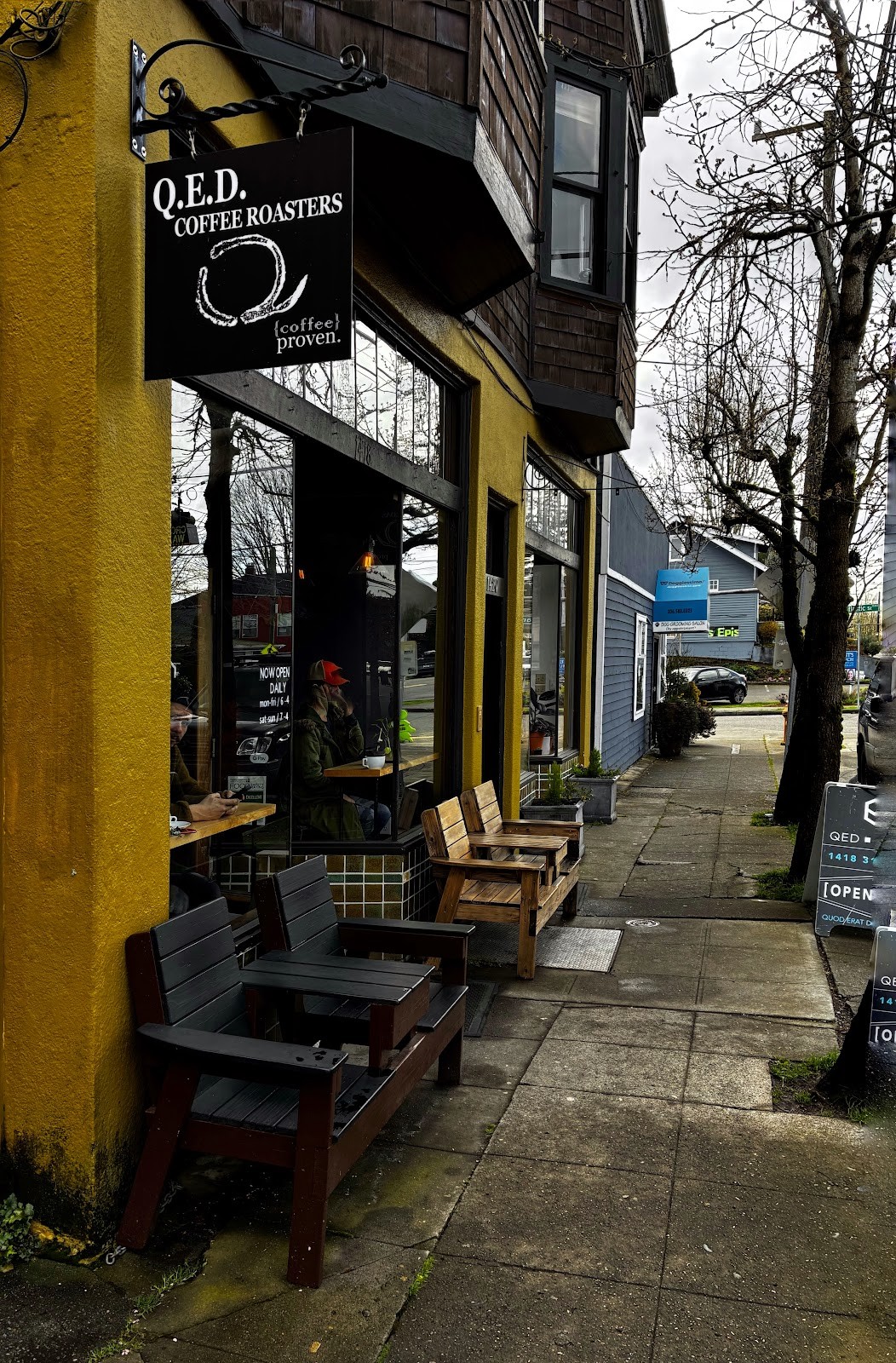 QED Coffee: the place