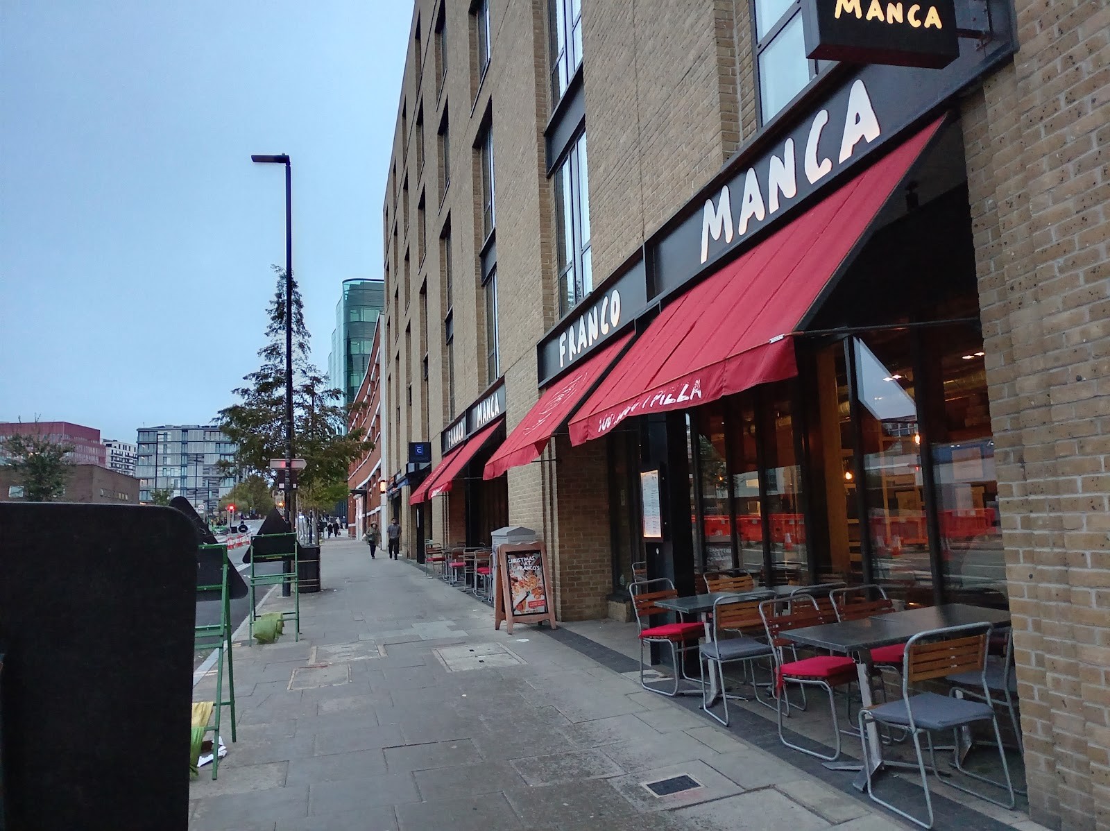 Franco Manca King's Cross: the place