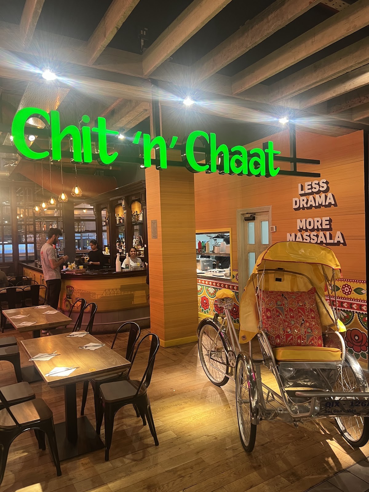 Chit ‘N’ Chaat Eldon Square Newscastle: the place