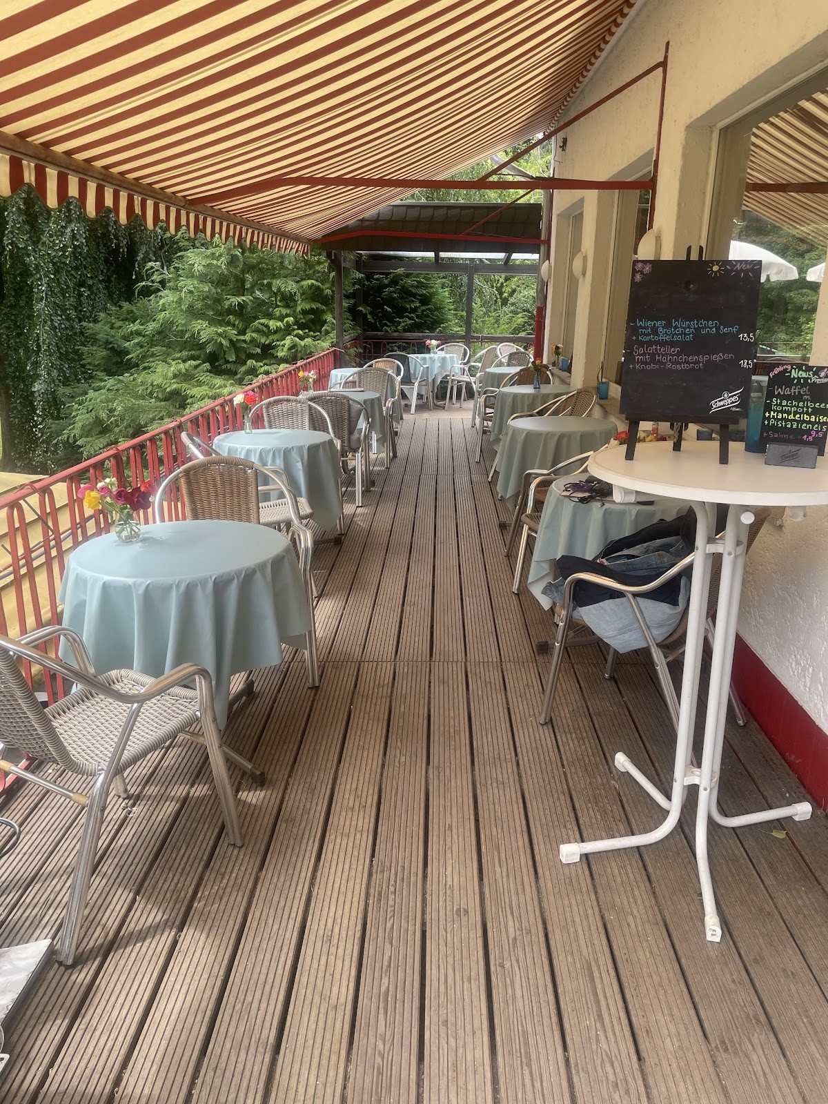 Café Uferglück: the place