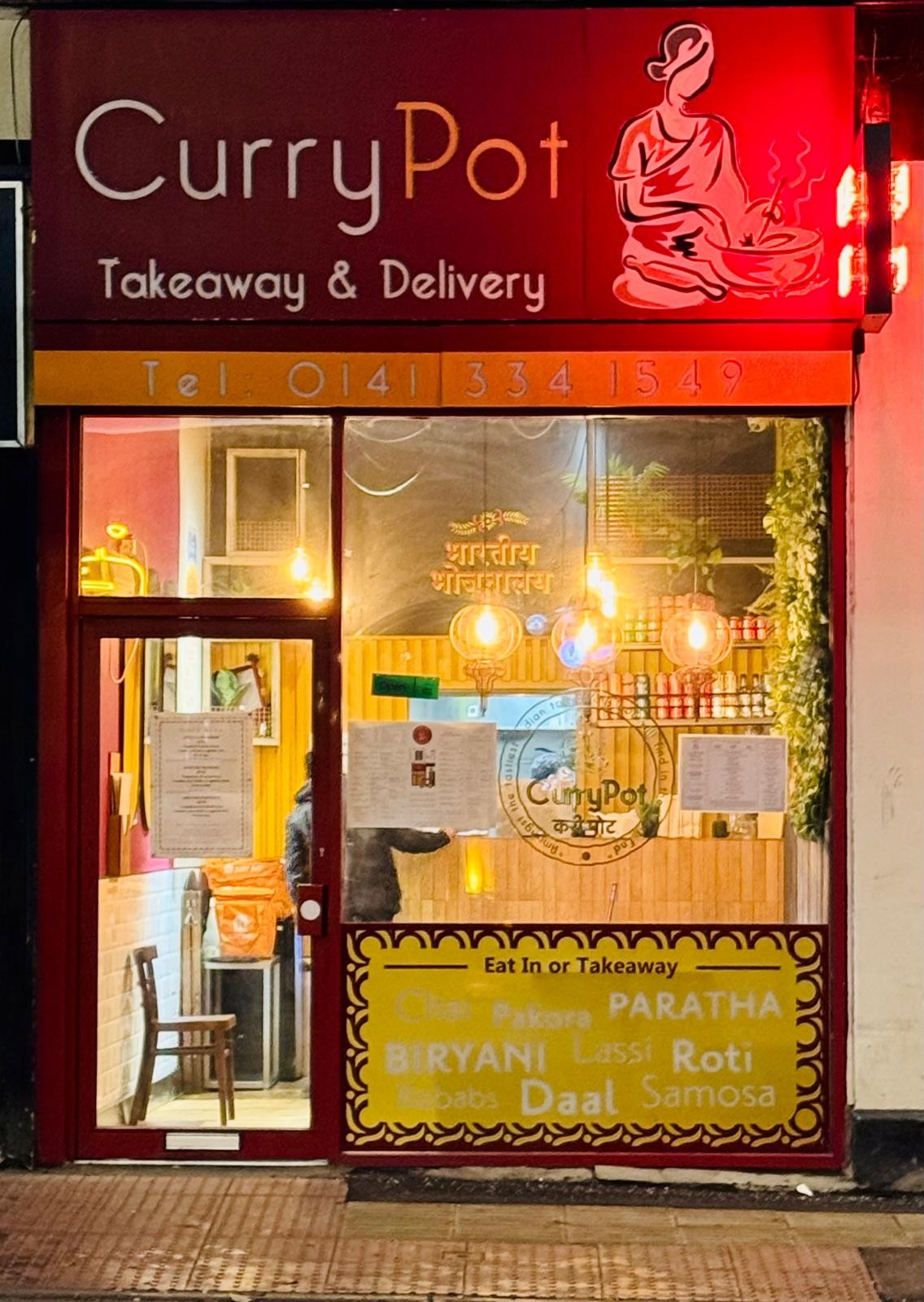Curry Pot Glasgow: the place