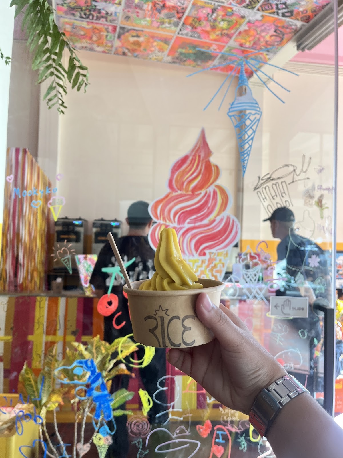 Rice 9 Gelato: food & drinks