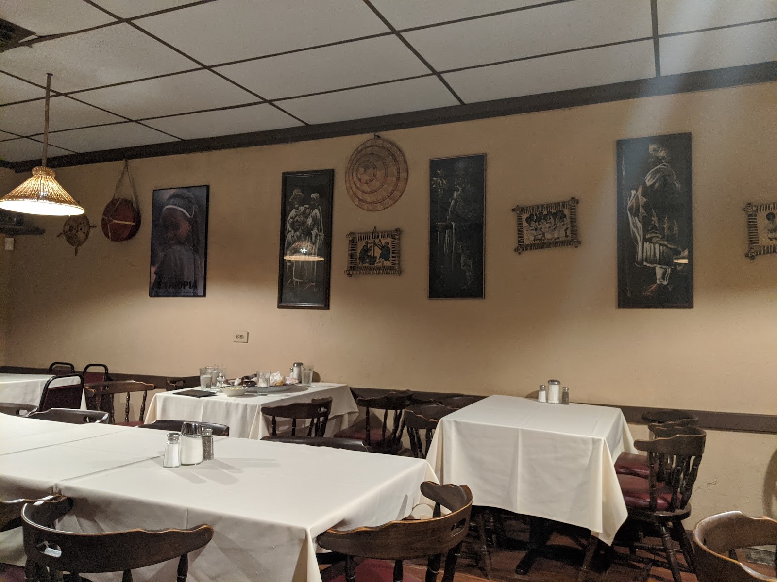 The Ethiopian Restaurant: the place