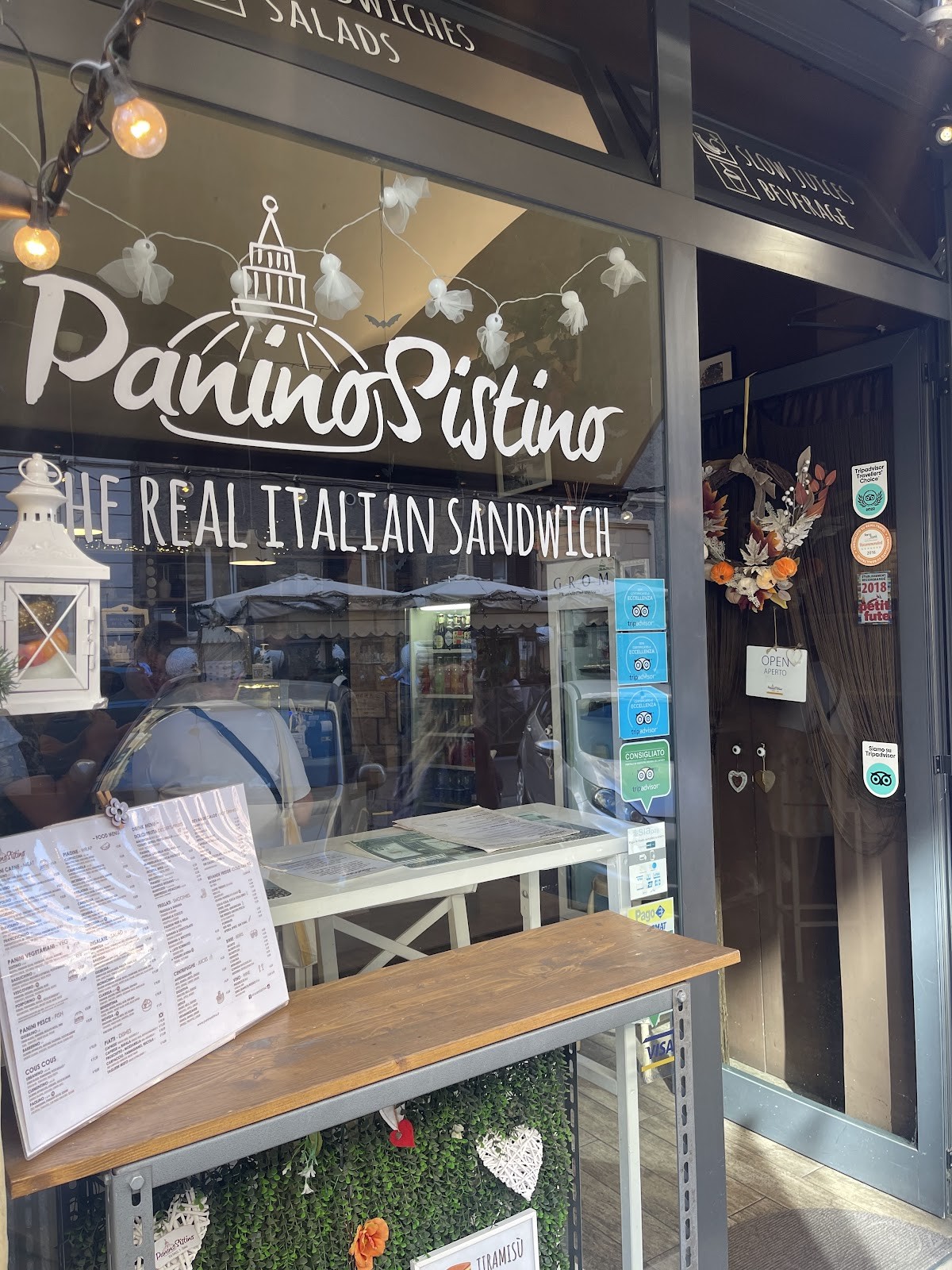 Panino Sistino: the place