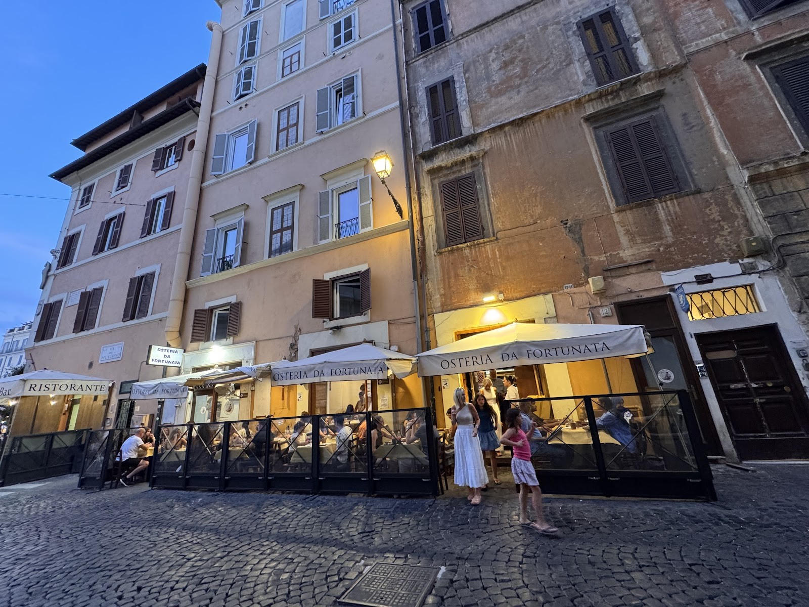 Osteria da Fortunata: the place