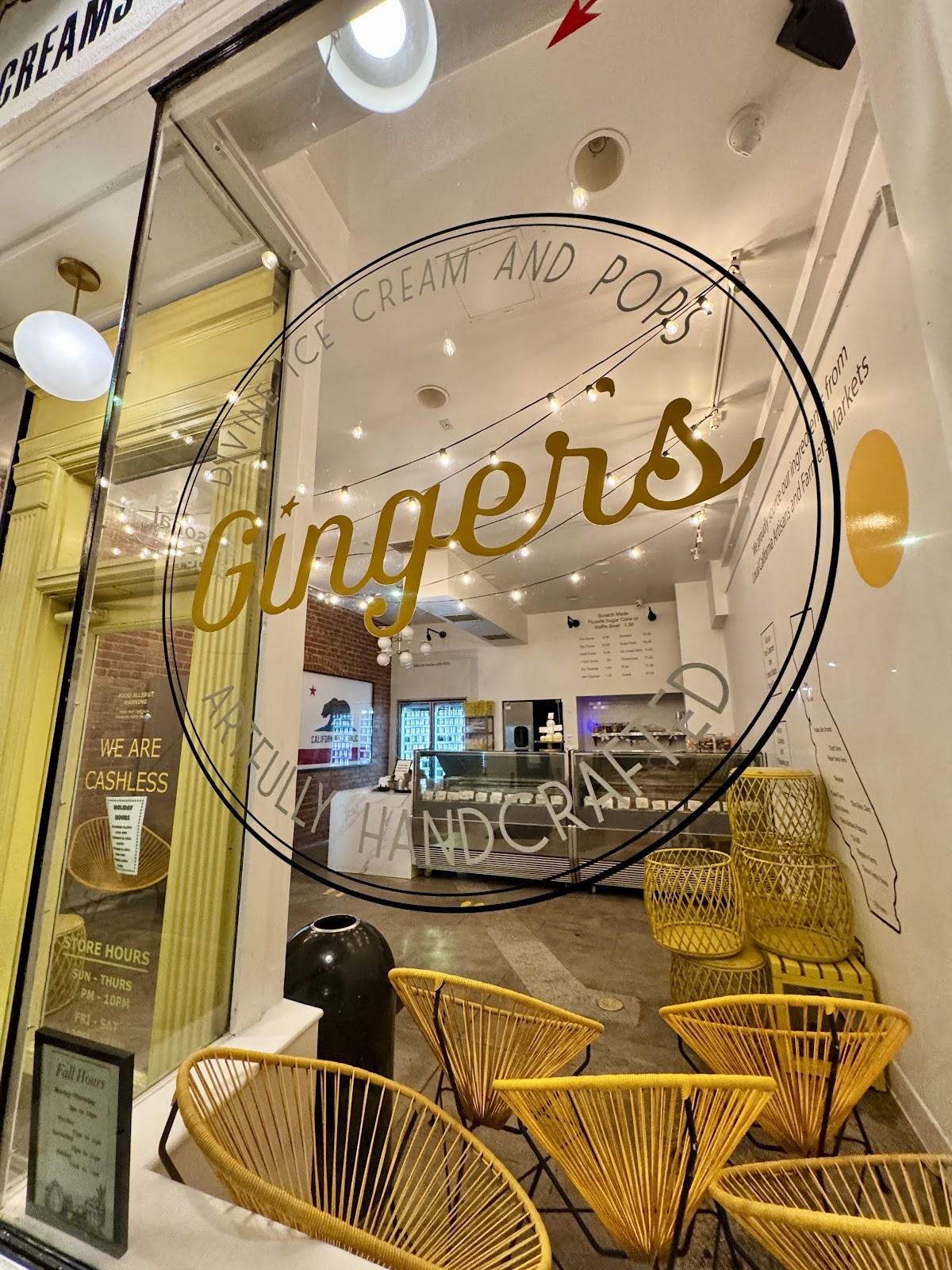 Ginger's Divine Ice Creams: the place