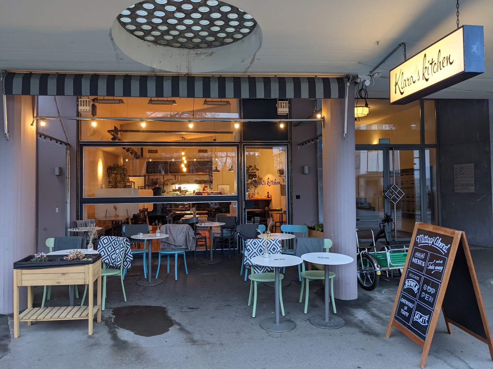 Klara's kitchen: the place