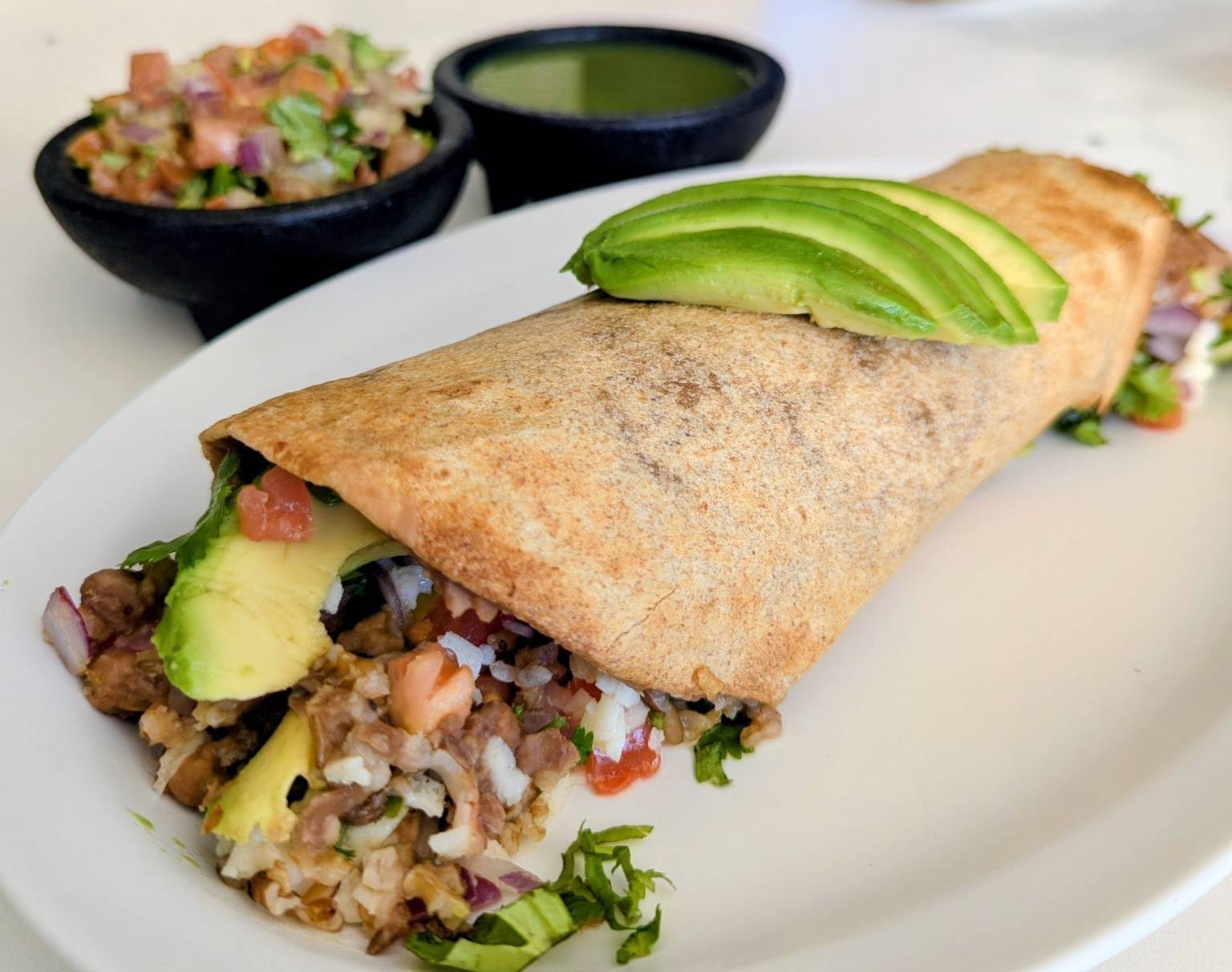 Leonor's Vegetarian Mexican Restaurant: food & drinks