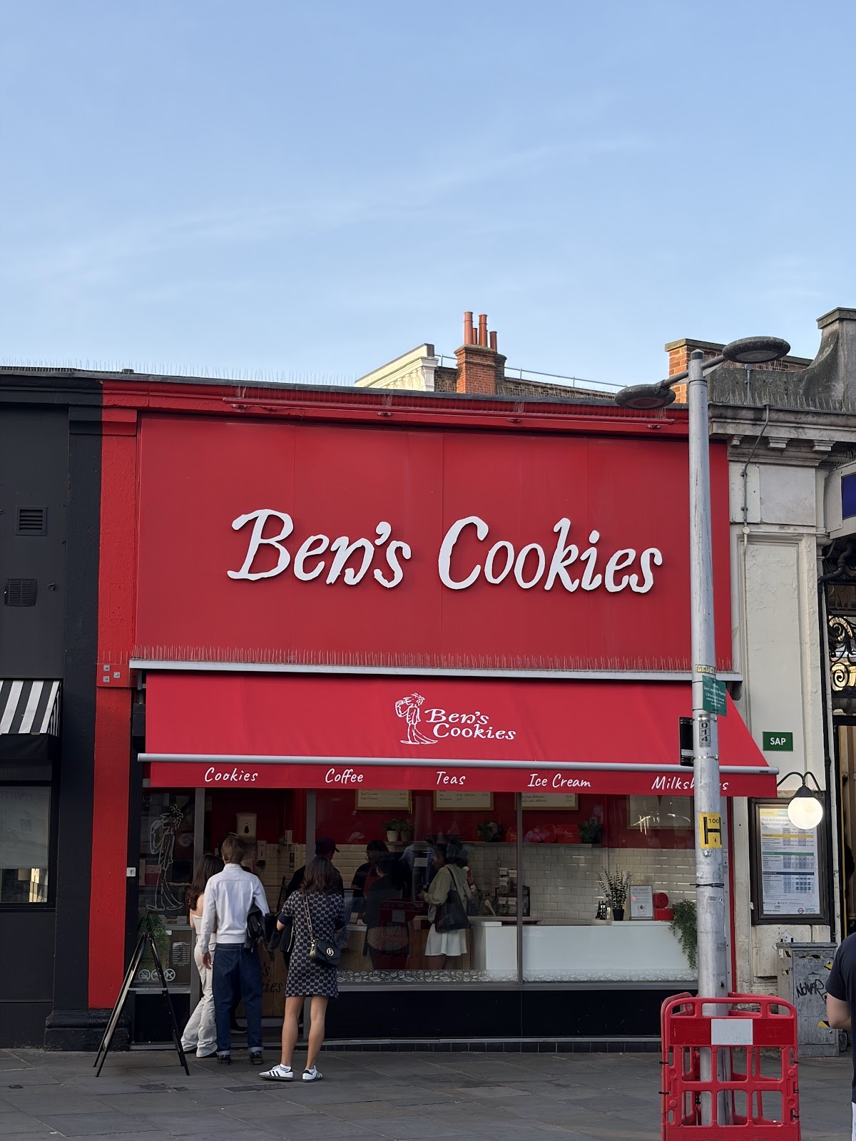 Ben's Cookies: the place