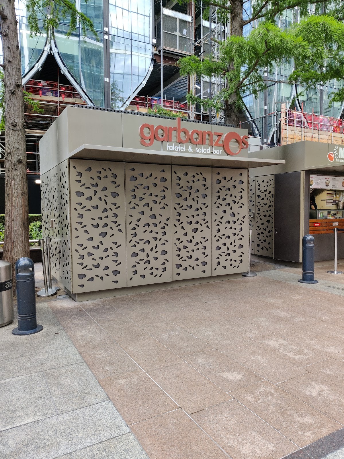 Garbanzos Falafel & Salad Bar (Canary Wharf): the place