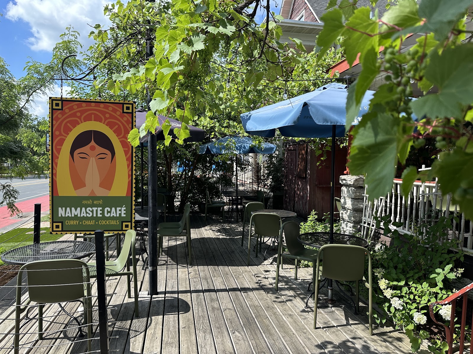 Namaste Cafe: the place
