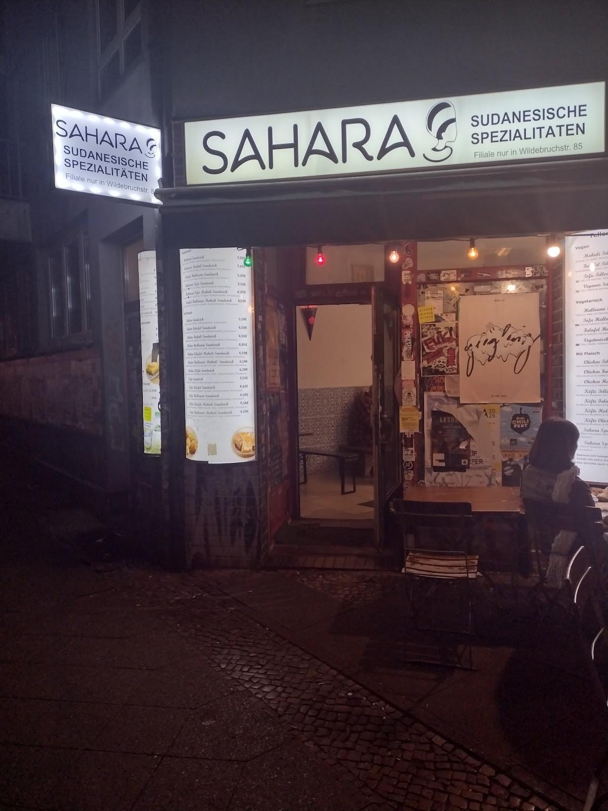Sahara Imbiss: the place