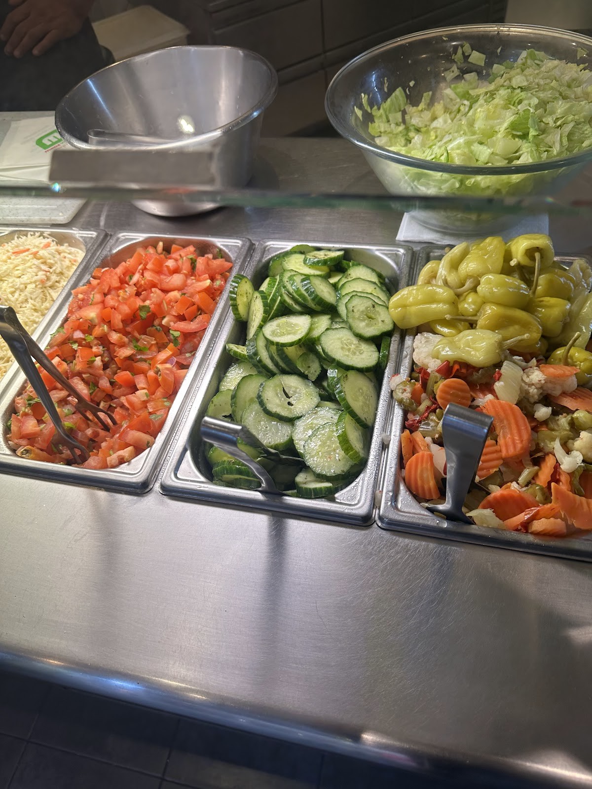 Maoz Falafel: the place