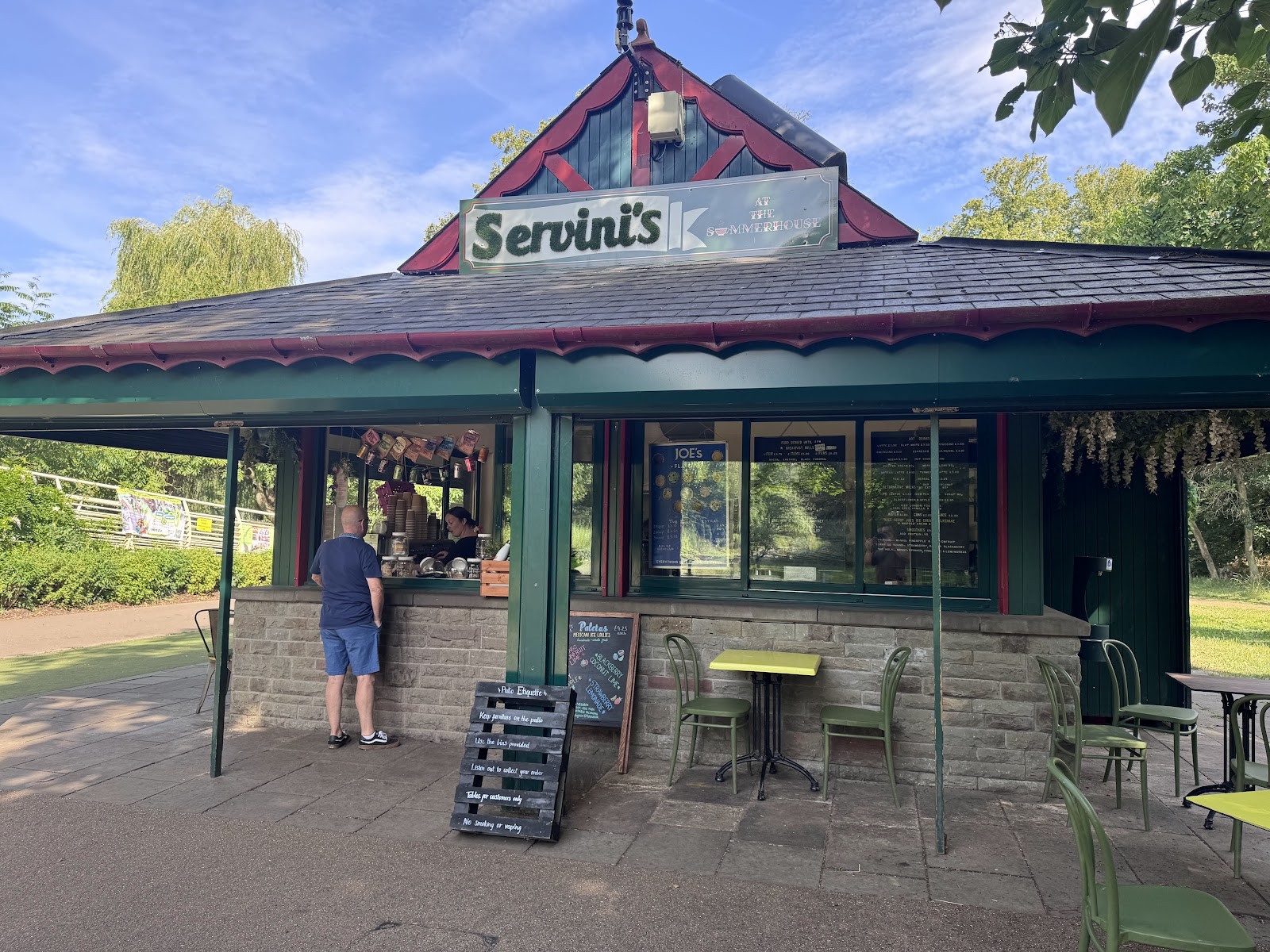 Servini's at The Summerhouse: the place