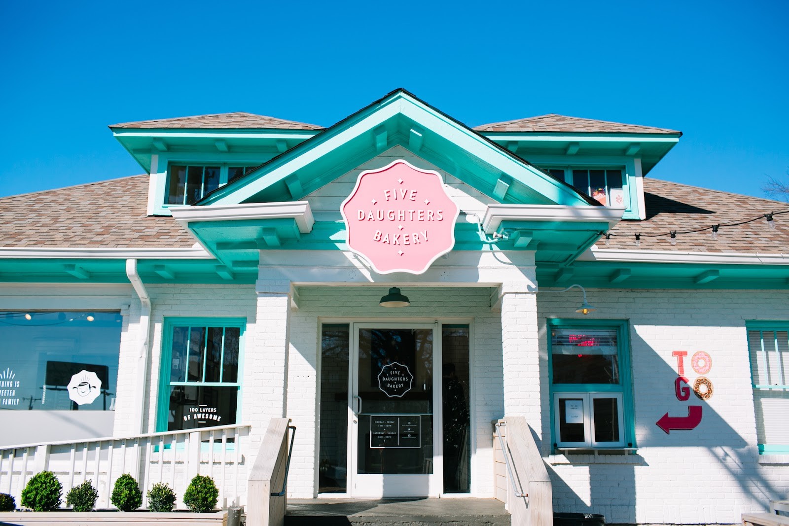 Five Daughters Bakery 12th South: the place