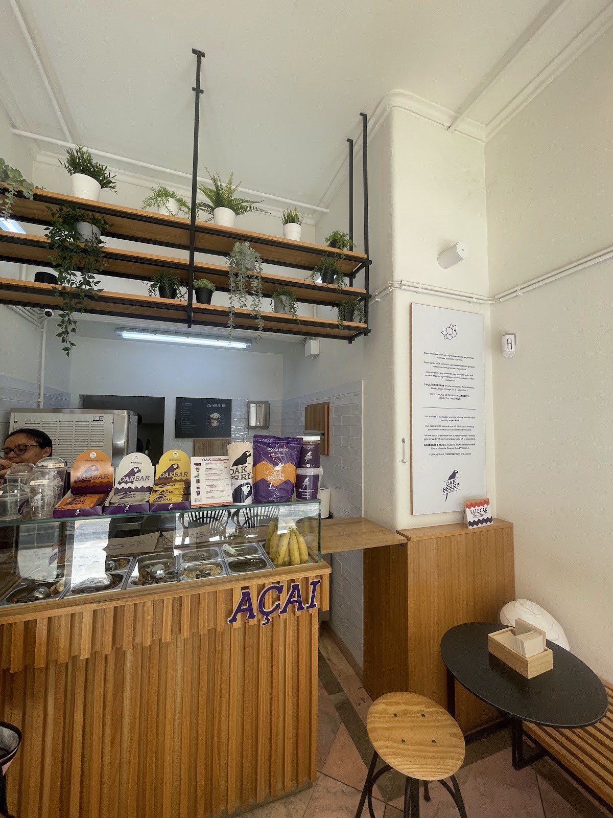Oakberry Açaí Lisboa - Saldanha: the place