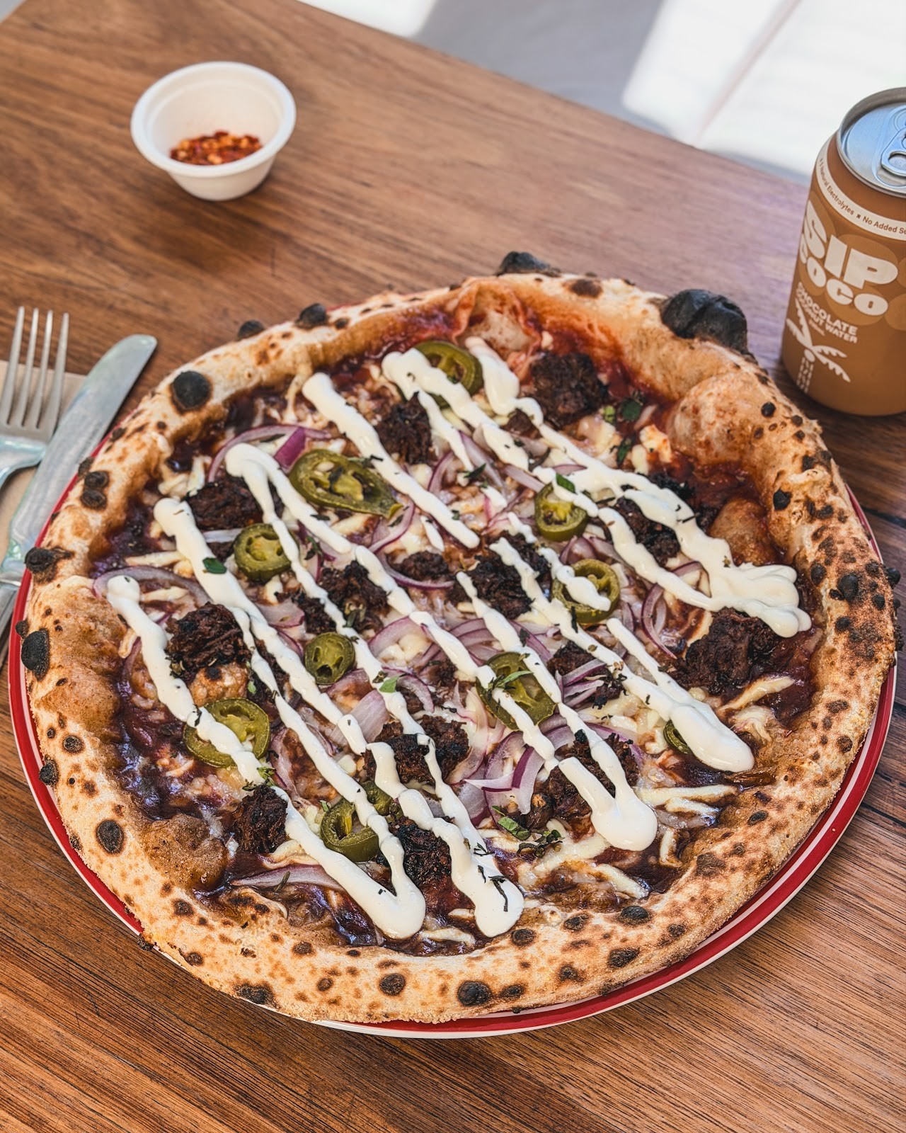 Red Sparrow Pizza: food & drinks
