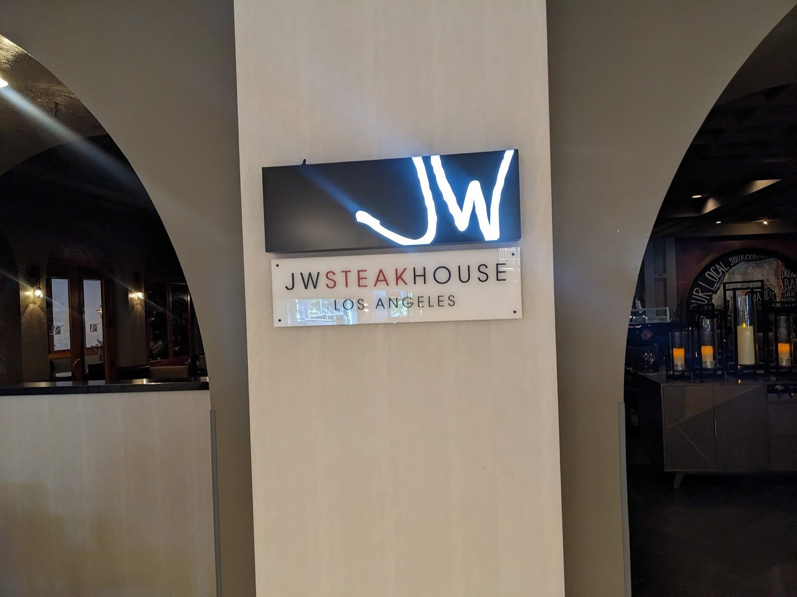 JW Steakhouse: the place