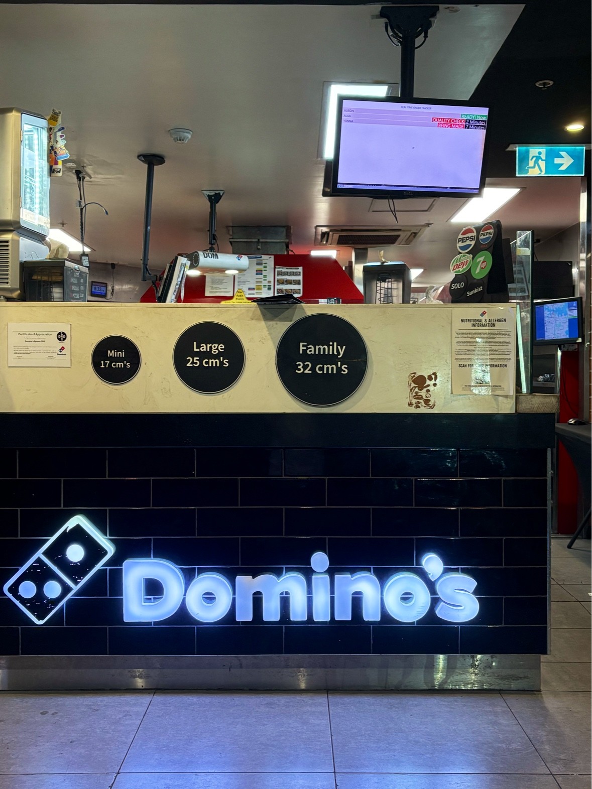 Domino's Pizza - Central Business District: the place