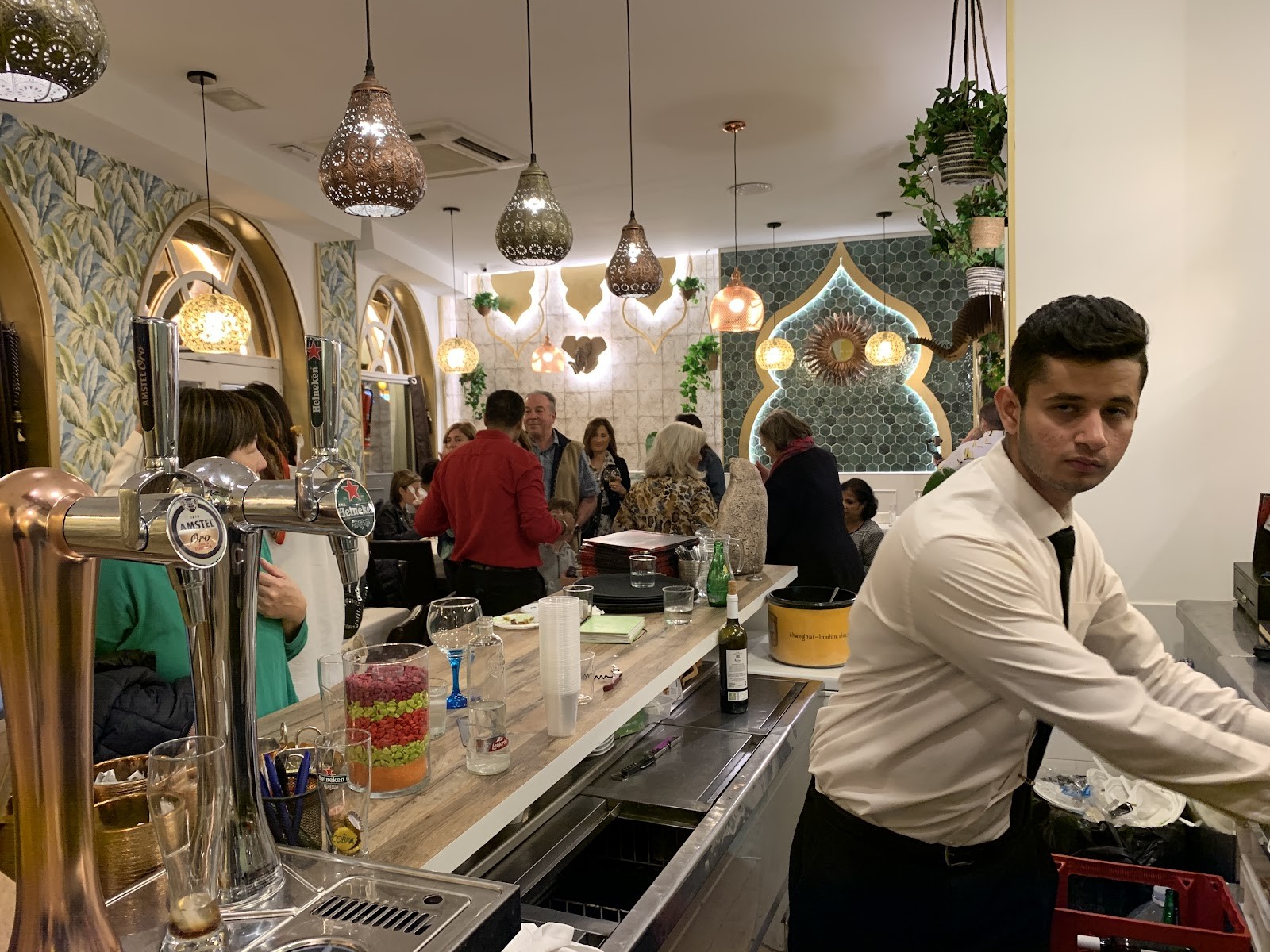 Restaurante Indian Garden: the place