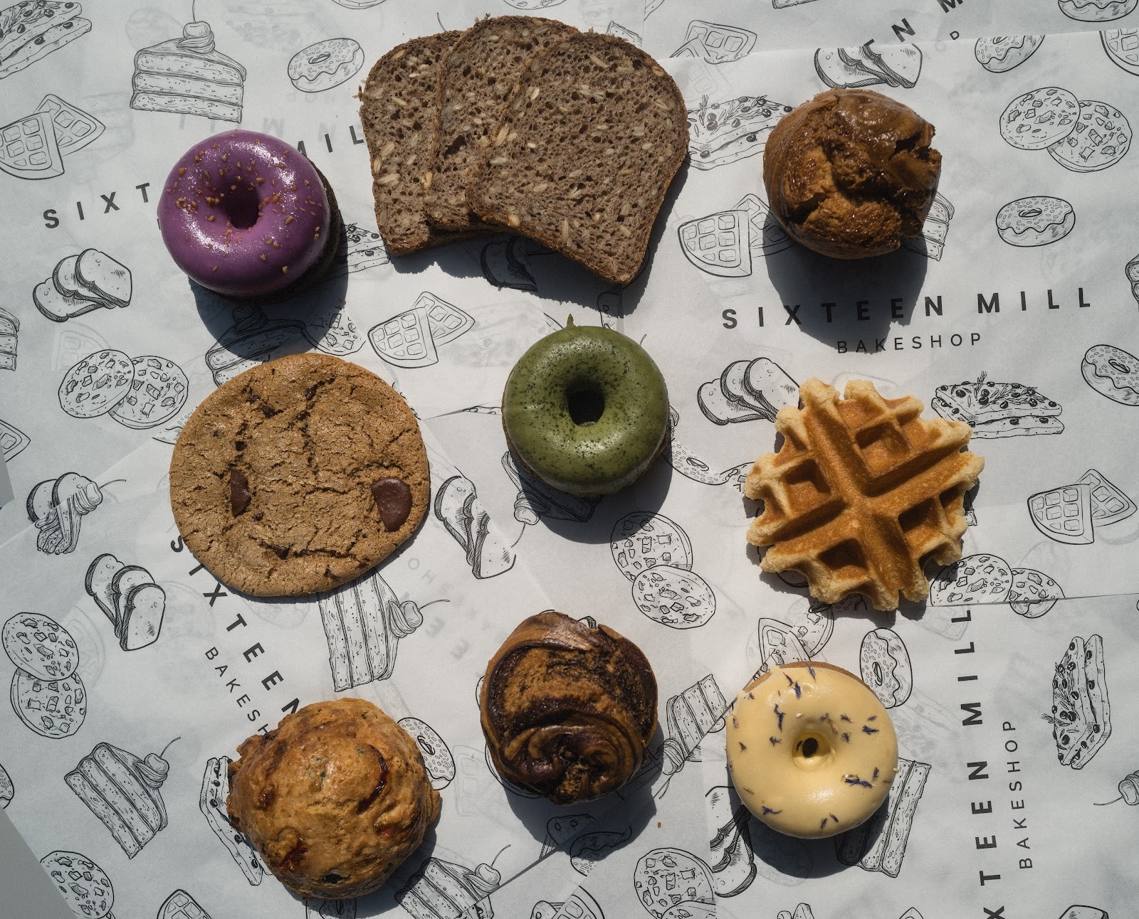 Sixteen Mill Bakeshop (window service): food & drinks