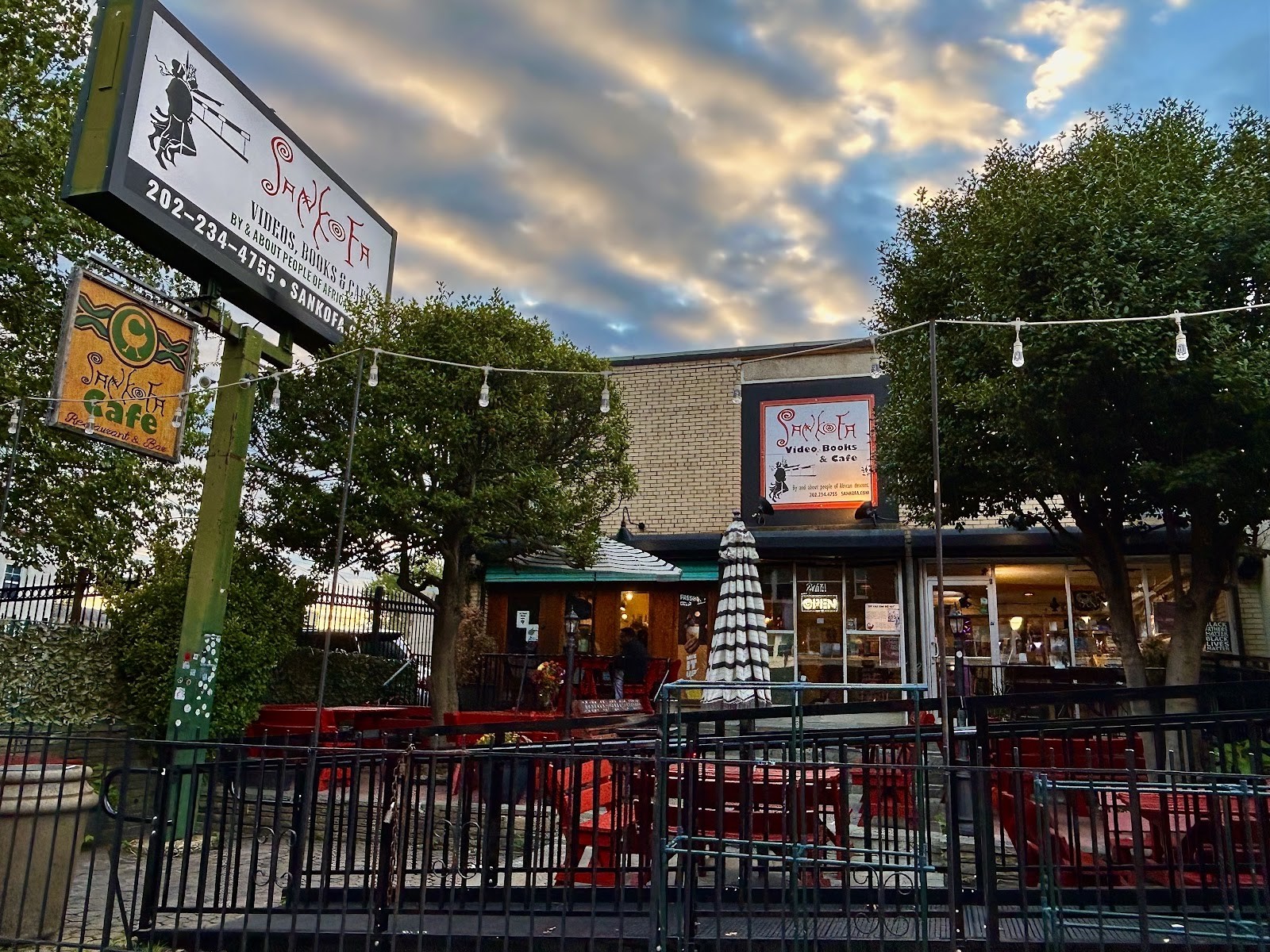 Sankofa Video Books & Café: the place