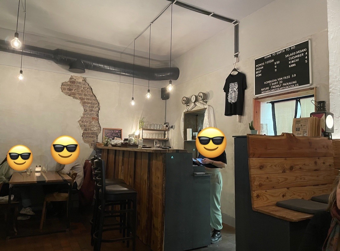DOWN TO EARTH NOODLES: the place